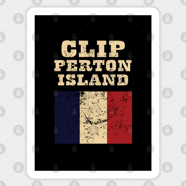 Flag of Clipperton Island Sticker by KewaleeTee